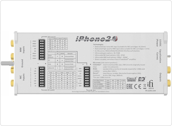 iFi Audio iPhono2 - cecha 3